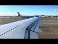 lufthansa airbus a321 pushback taxi and takeoff from madrid mad