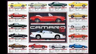 Almost Every camaro commercial 1967-2017| 50 YEARS OF CAMAROS