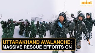 Uttarakhand Avalanche Update: 32 Rescued Amid Bad Weather \u0026 Snow | Communication Lines Disrupted