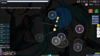 osu! - paraoka feat. haru*nya - Rampage [Kawabunga!] +EZHD FC, 3x100 and #3 (what the fuck)