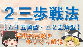 【横歩取り２三歩戦法】△４五角型・△２五角型 #エルモ囲い ＃エルモ急戦