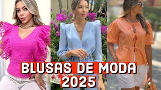 FASHION BLOUSES 2025 | SPRING SUMMER 2025 BLOUSE TRENDS 🦋🌺