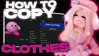 [SECRET METHOD] How To Copy Roblox Clothes In 1 Minute 2026