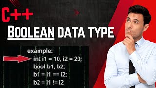 bool data type in C++, (boolean) (programming basics) | preparing to code in C++