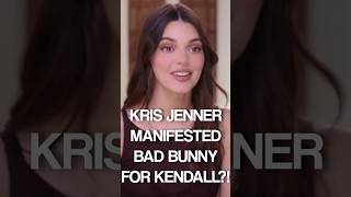 Kris Jenner Manifested Bad Bunny For Kendall Jenner!!!💍 #shorts #kendalljenner #badbunny #krisjenner
