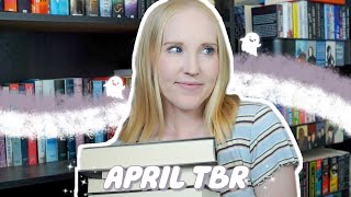 all the books I want to read in April 👻 realmathon and mood reading