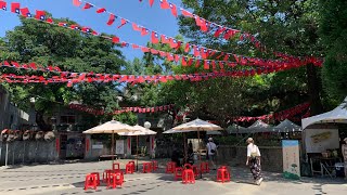 空軍三重一村，新北市眷村文化園區，甬道聲光體驗