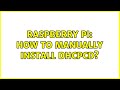 Raspberry Pi: How to manually install dhcpcd?