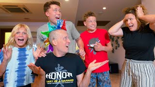 We gave our DAD a Mohawk! MOM was SHOCKED!