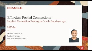 Effortless Connection Management with Implicit Pooling in Oracle Database 23c