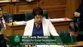 Hon Paula Bennett: Salvation Army State Of The Nation Report