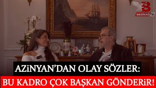 Azinyan’dan olay sözler: Beşiktaş’ın bir Süleyman Seba’sı daha yok! Bu kadro çok başkan gönderir