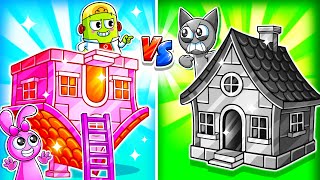 BLACK PINK Sprunki Play House😆Matt Build Play Hous | Funny Cartoon for Kids by Matt, Not Again!