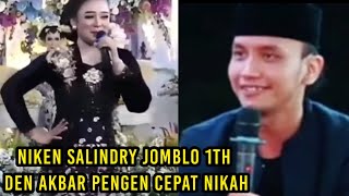 Detik2 Niken Salindry Ngaku Jomblo Den Akbar Pingin Menikah