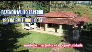 Cener Imóveis 2448 I Fazenda especial de 190 ha por 3 200 reg  Cons  Lafaiete MG