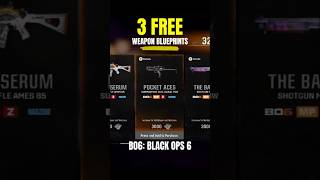 BO6: 3 FREE WEAPON BLUEPRINTS ($3000 IN CAMPAIGN WEAPONS BENCH) #bo6   #freeblueprint  #blackops6