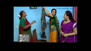 Actress Kausalya in Akka TV Serial | Navel Show in Saree | Must-Watch Scene #mallu #trending #india