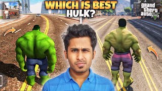 HULK VS GTA HULK😮😮| Indian bike driving 3d X GTA V