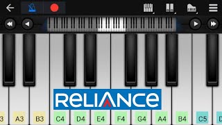 Reliance Theme | Easy Piano Tutorial | Perfect Piano | Reliance BGM