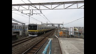 中央・総武線　E231系0番台ミツＢ27編成　阿佐ヶ谷駅　停車