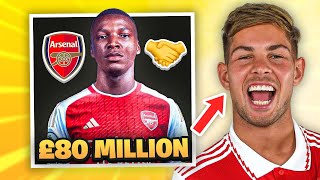 Moises Caicedo’s £80 Million TRANSFER To Arsenal? | David Ornstein Confirms Smith Rowe Future!