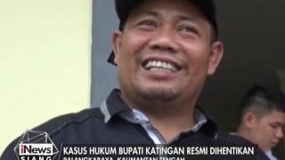 Kasus Hukum Bupati Katingan resmi dihentikan - iNews Siang 04/02