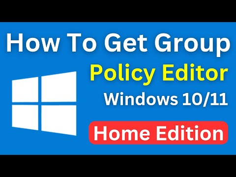 How to Enable Group Policy Editor in Windows 10 and 11 Home Editions (Easiest Way)