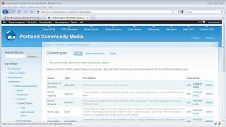 Drupal Basics - Creating a Content Type and Adding CCK Fields
