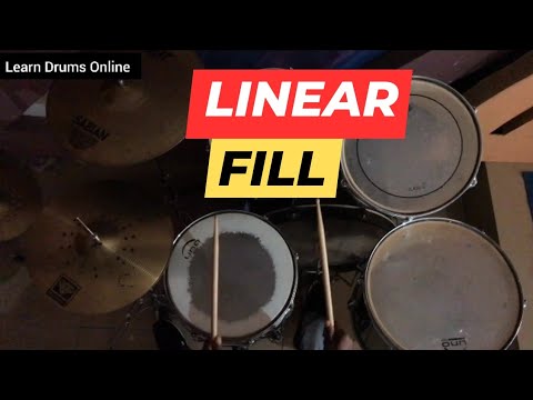 Amazing Linear Drum Fill To Learn Drum Lesson Youtube