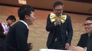 忘年会腕ずもう決勝