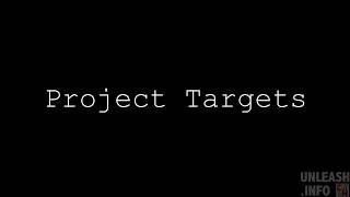 Project Targets in Scrivener