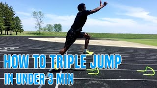 How to Triple Jump // Simple Drills for Learning Triple Jump