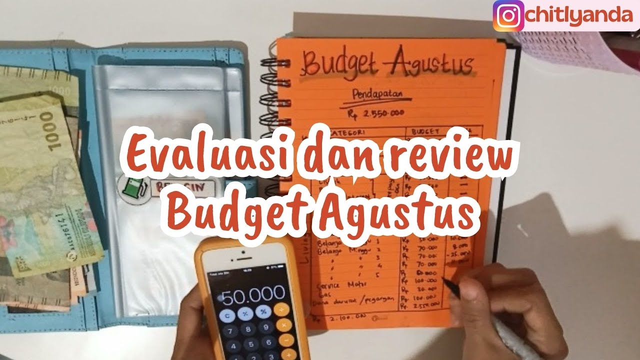 Evaluasi Dan Review Budget Bulan Agustus 2023 📒Alhamdulillah Ya ...