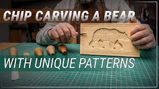 How to Carve a Beautiful Bear with Simple Chip Carving Techniques