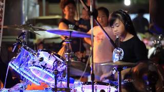 20150726【小黃奕】爵士鼓 - 小蘋果（Drum Cover）