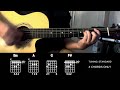 sirena gloc 9 ft. ebe dancel easy guitar chords tutorial for beginners chords u0026 lyrics