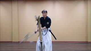전통도검 한국의 검, 진검,전통도검, 일본도  Proud Korea Sword & japan style  Sword test , katana