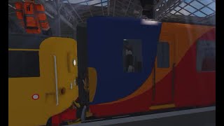 Roblox GCR | Class 455 being folded by class 97s.