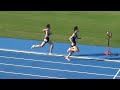 【土倉光貴が3分48秒18！】2022 西条ひうち長距離記録会 1 男子1500m 4