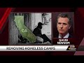 California Gov. Gavin Newsom issues executive order for removal of homeless encampments