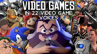 GAMES (Tenacious D) | Sung By 22  Game Characters