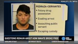 Inmate escapes while guard takes bathroom break