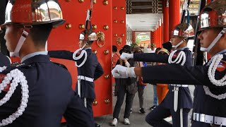 2023.05.16 國民革命軍忠烈祠 空軍儀隊 雄壯威武 大馬 韓國遊客 投以熱烈掌聲 4K