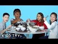 Kids Try Chinese Hot Pot | Kids Try | HiHo Kids