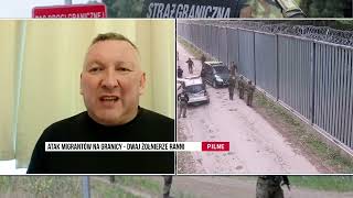 Atak migrantów na SG. J. Wrona: działania podejmowane na granicy muszą być radykalne!