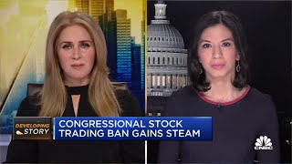 Congressional stock trading ban gains steam among lawmakers