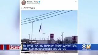 FBI Investigating After Trump Supporters Surround Biden Campaign Bus In Texas