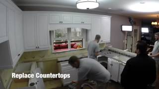 Kitchen Refacing Time Lapse The Home Depot