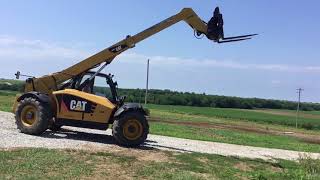 BigIron Auctions, 2009 Caterpillar TH407 Telehandler, August 15, 2018