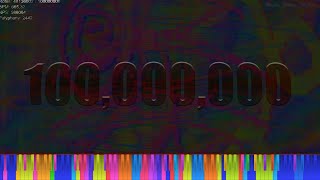 RUSH E WITH 100 MILLION NOTES!!! Feat. Rush_Piano_maker, Exthayan